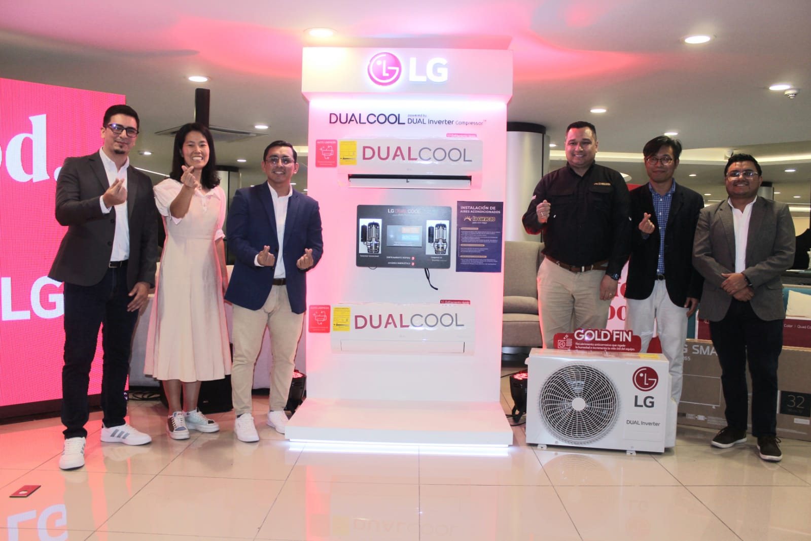 LG y La Curacao llevan frescura al hogar con sus nuevos aires acondicionados LG dual Inverter