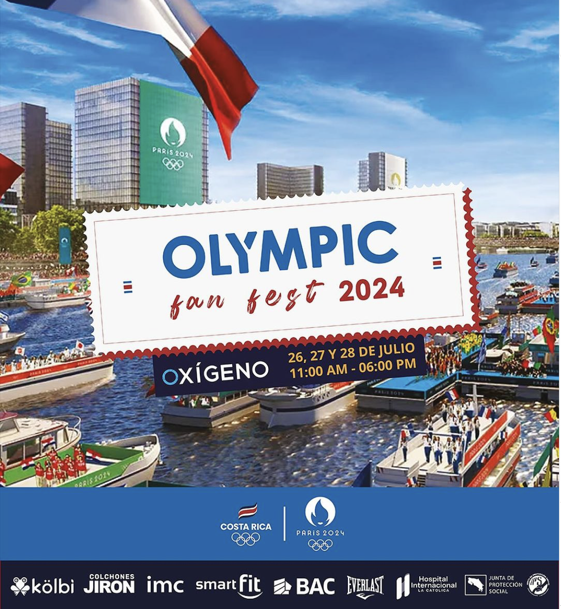 ¡Llega el Olympic Fan Fest 2024 a Oxígeno!