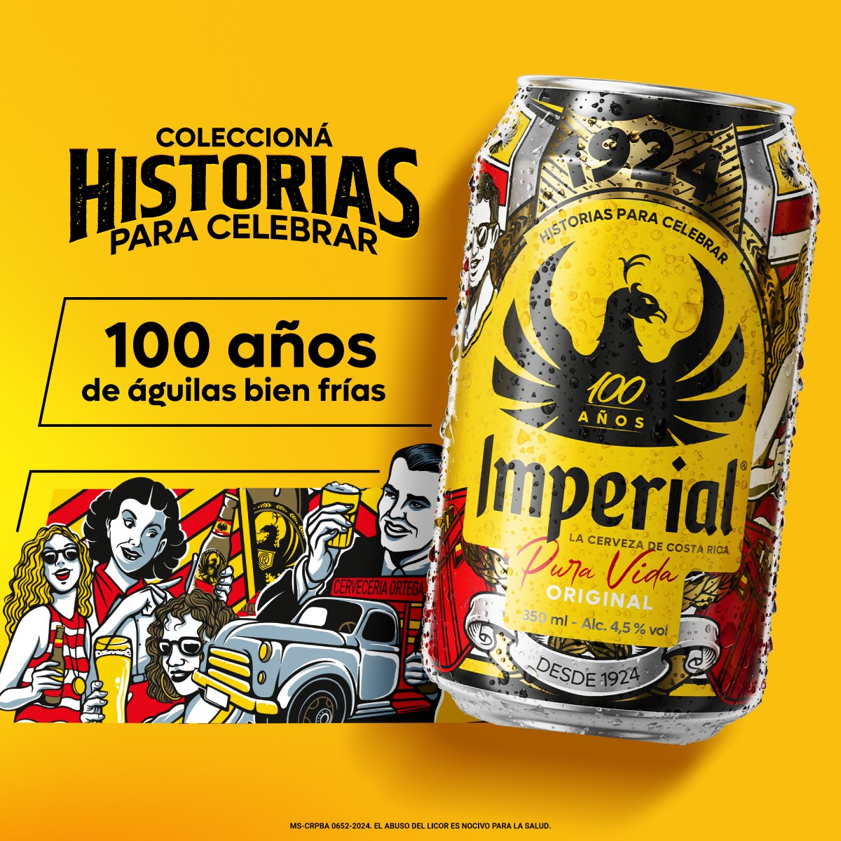 Imperial celebra sus 100 años de historia a través de 50 latas coleccionables únicas