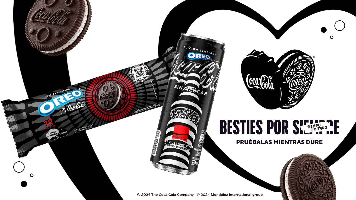 Las marcas Coca-Cola® y OREO® se hacen «besties» y lanzan una bebida y una galleta de edición limitada