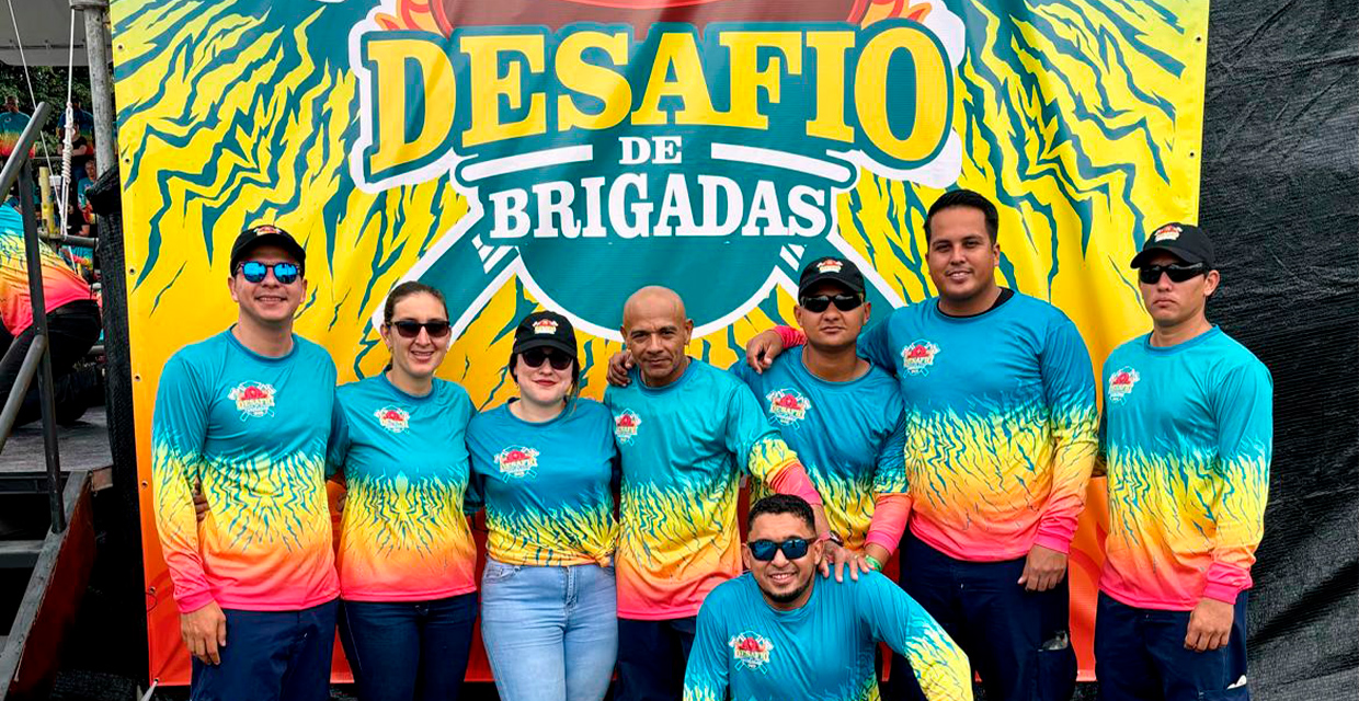 Sociedad Portuaria de Caldera  Participa por primera vez en el Desafío de Brigadas 2024 del INS