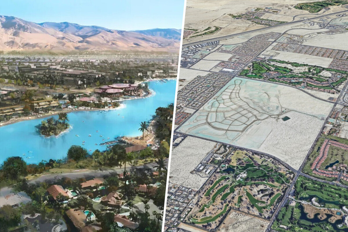 Disney diversifica su negocio con una ciudad con casas millonarias levantándose en pleno desierto