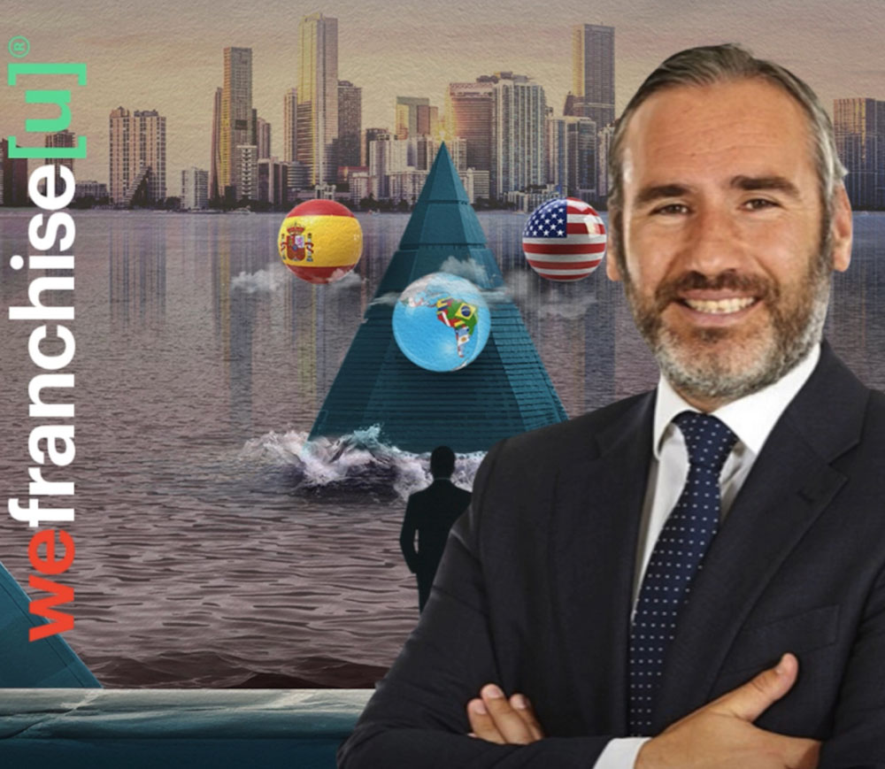 Pablo Gutiérrez, socio director general Operaciones mundoFranquicia, expositor del evento Triángulo de Oportunidades: Franquicias y el Flujo de Capital entre Miami, Madrid y Latino América