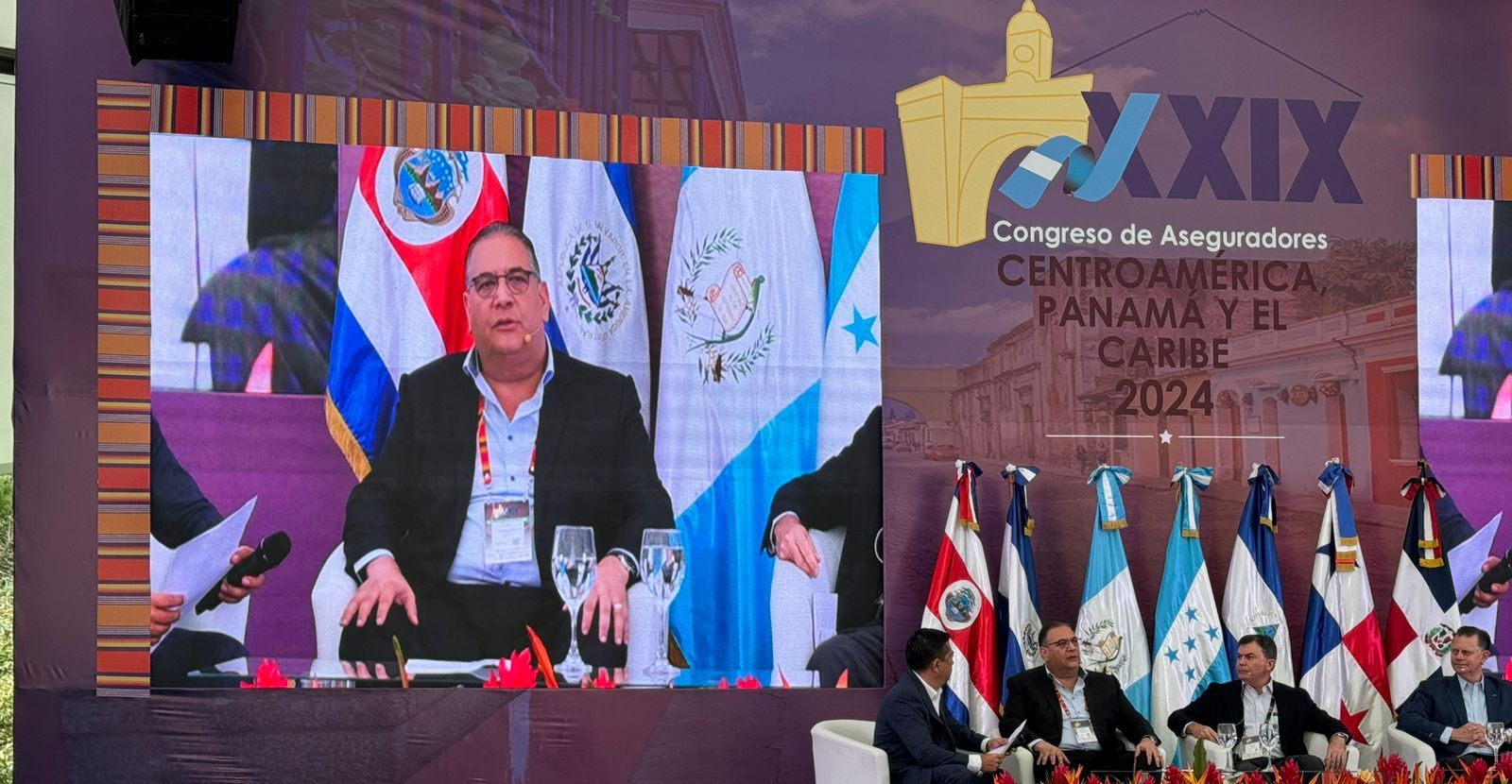 Luis Atala, vicepresidente ejecutivo del Grupo Financiero Ficohsa fue uno de los principales ponentes del XXIX Congreso de Aseguradoras de Centroamérica, Panamá y el Caribe