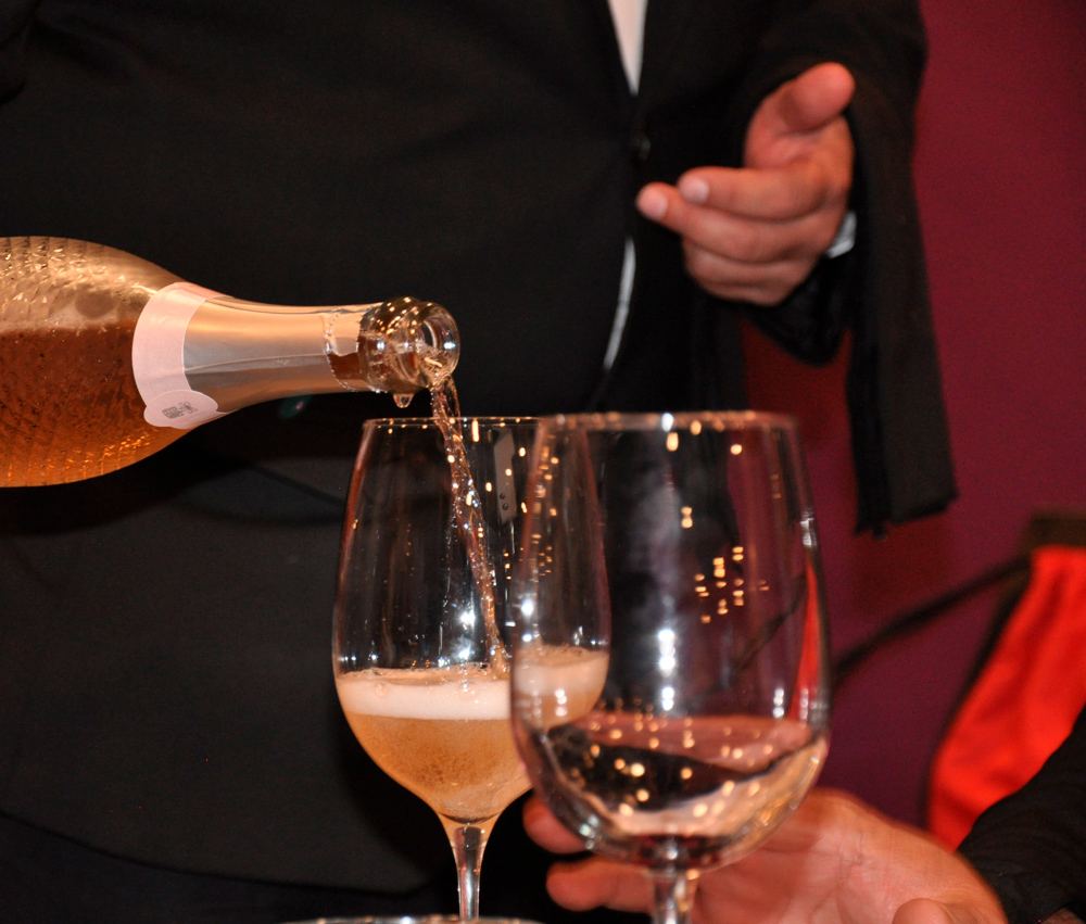 Navidad con burbujas