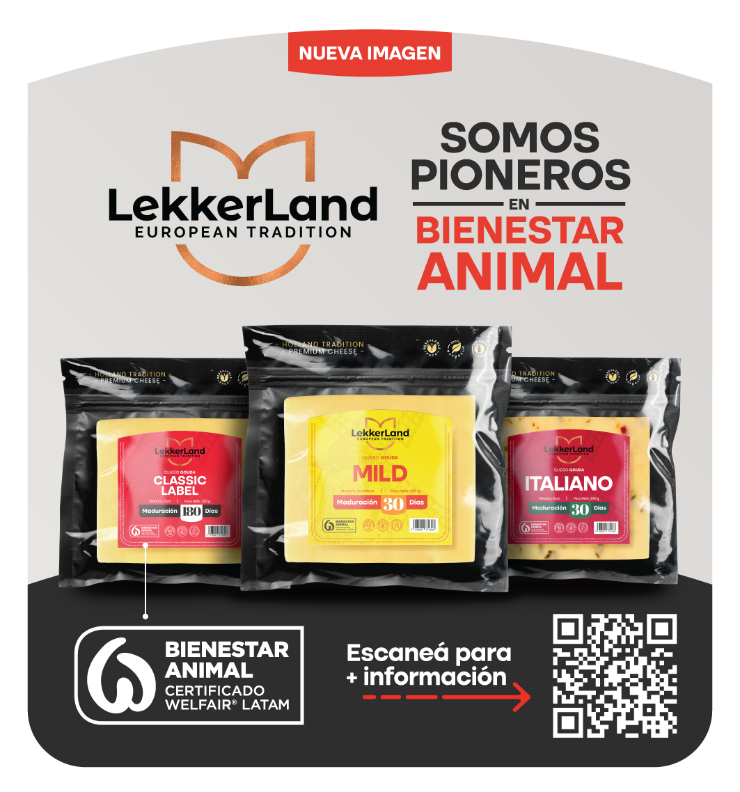 Lekkerland: marca de quesos tica es pionera en certificación internacional de bienestar animal en Latinoamérica