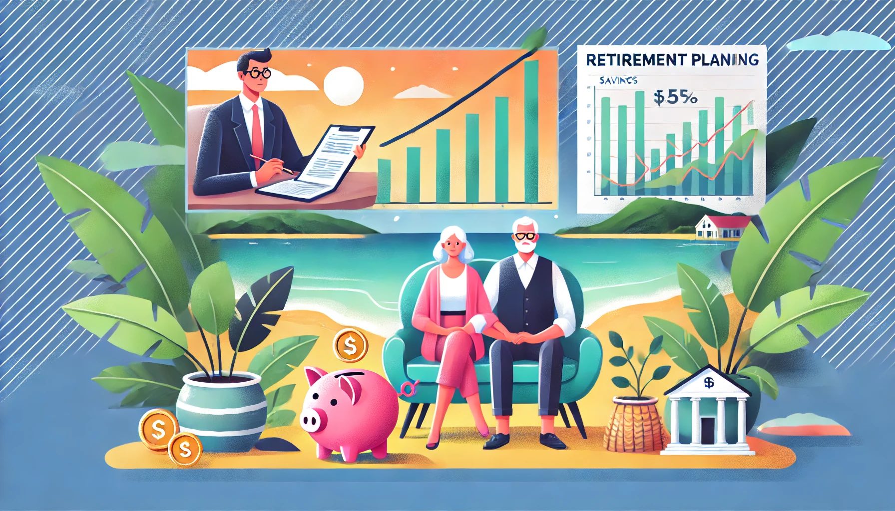 Recomendaciones financieras para disfrutar la jubilación