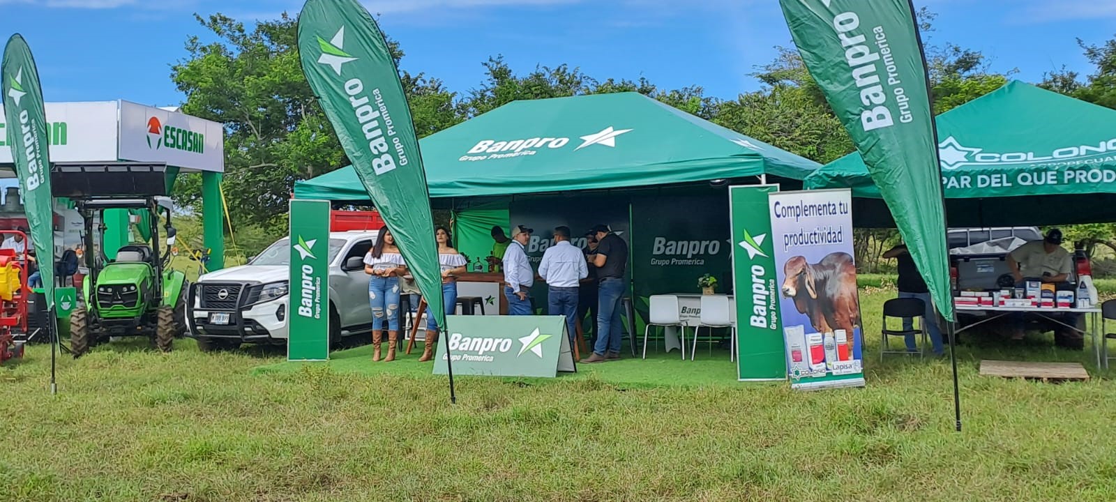 Banpro en exhibición bovina