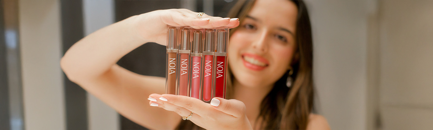 El rostro de Noia Cosmetics