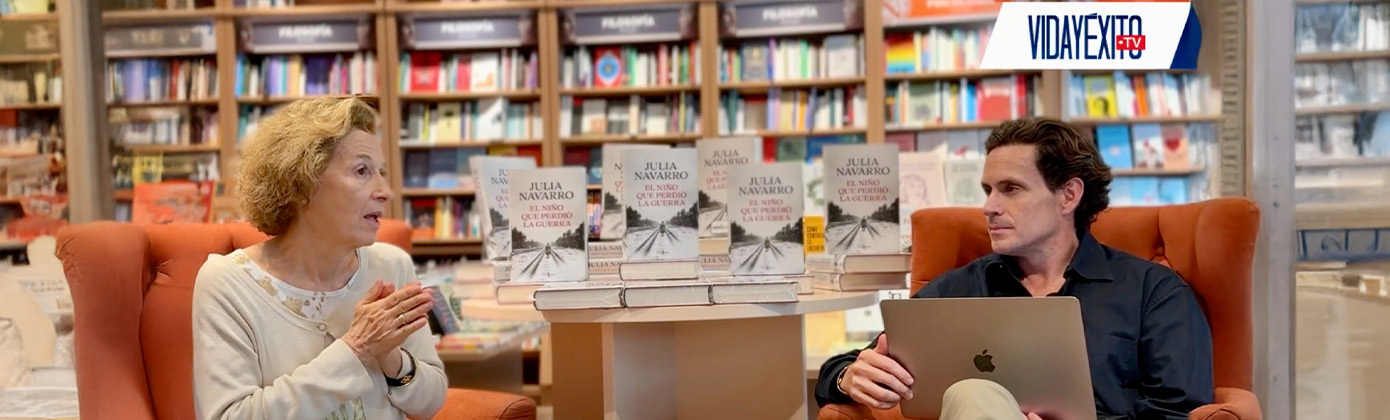 Julia Navarro: la literatura como reflejo de la condición humana