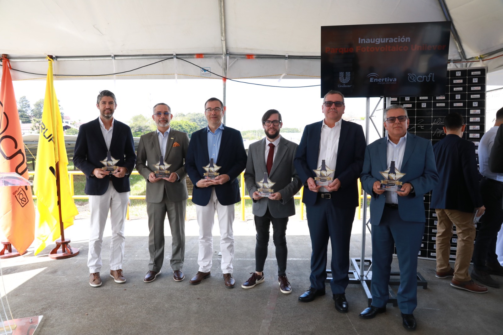 CNFL y Unilever ponen en funcionamiento planta solar más grande del GAM de Costa Rica