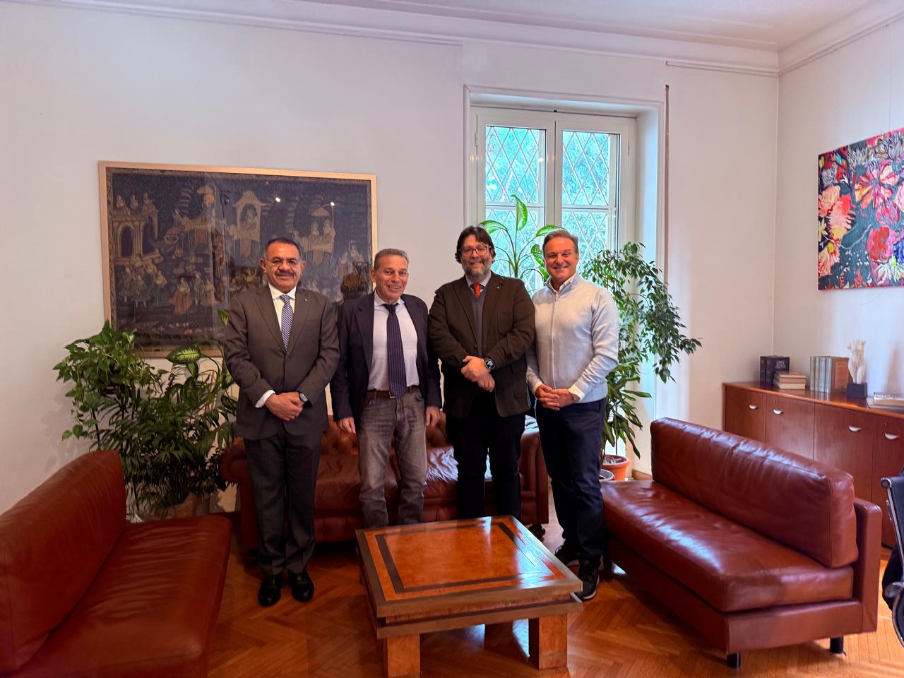 Abogado Massimiliano Sammarco se reúne con presidente del Colegio Abogados de México y con el coordinador de Derecho Penal del Colegio de Abogados de México