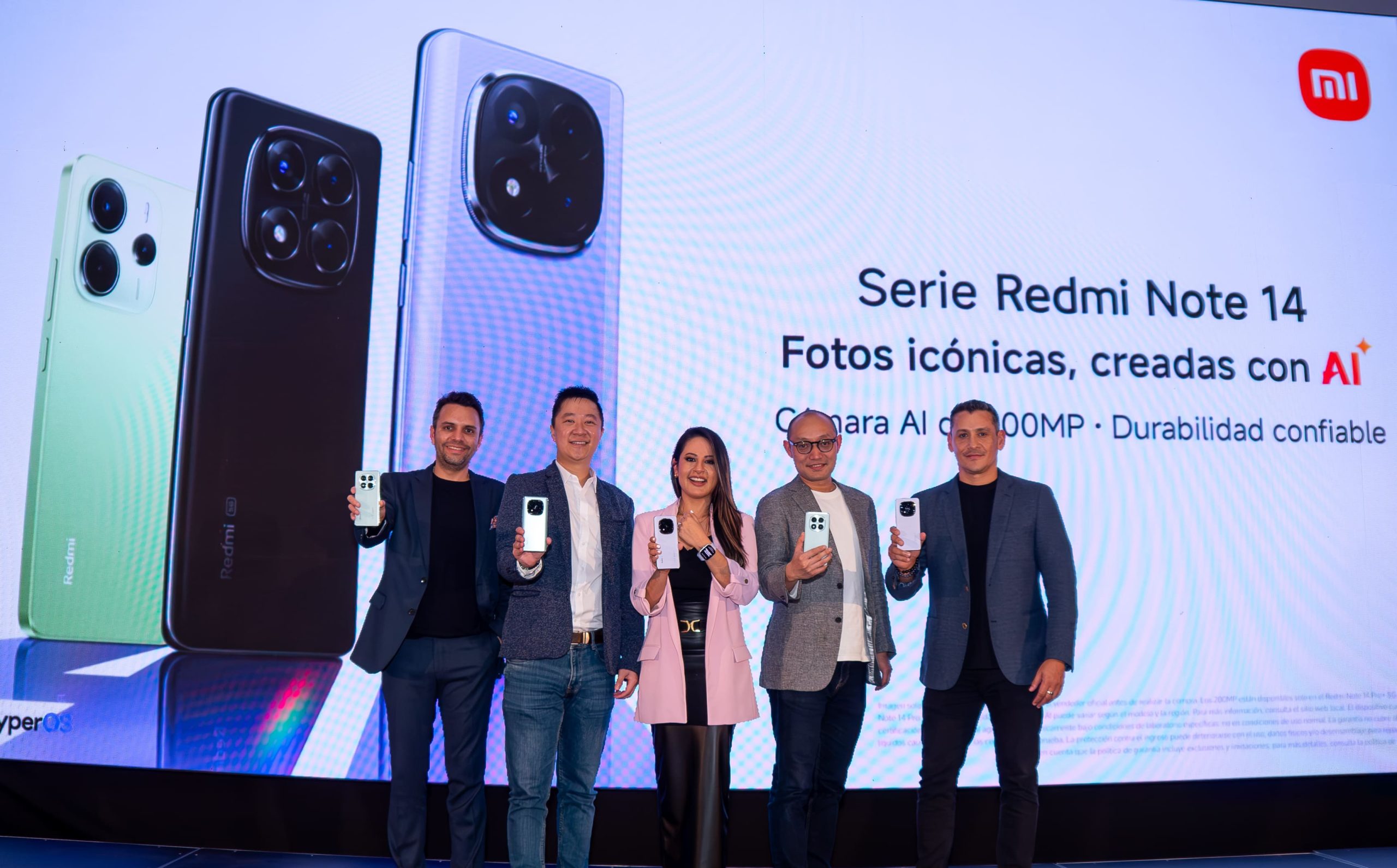 Xiaomi presenta la nueva serie Redmi Note 14