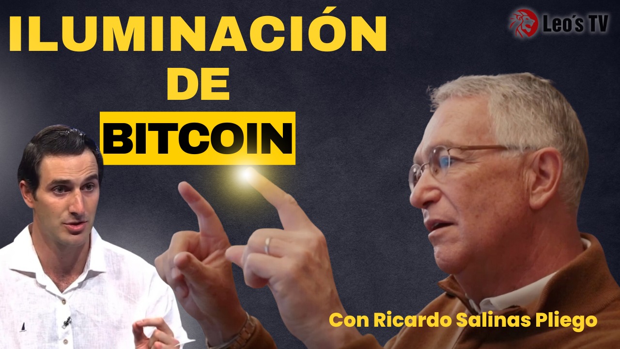 Leopoldo Moreno de la Cova autoridad mundial en Bitcoin entrevista al empresario mexicano Ricardo Salinas