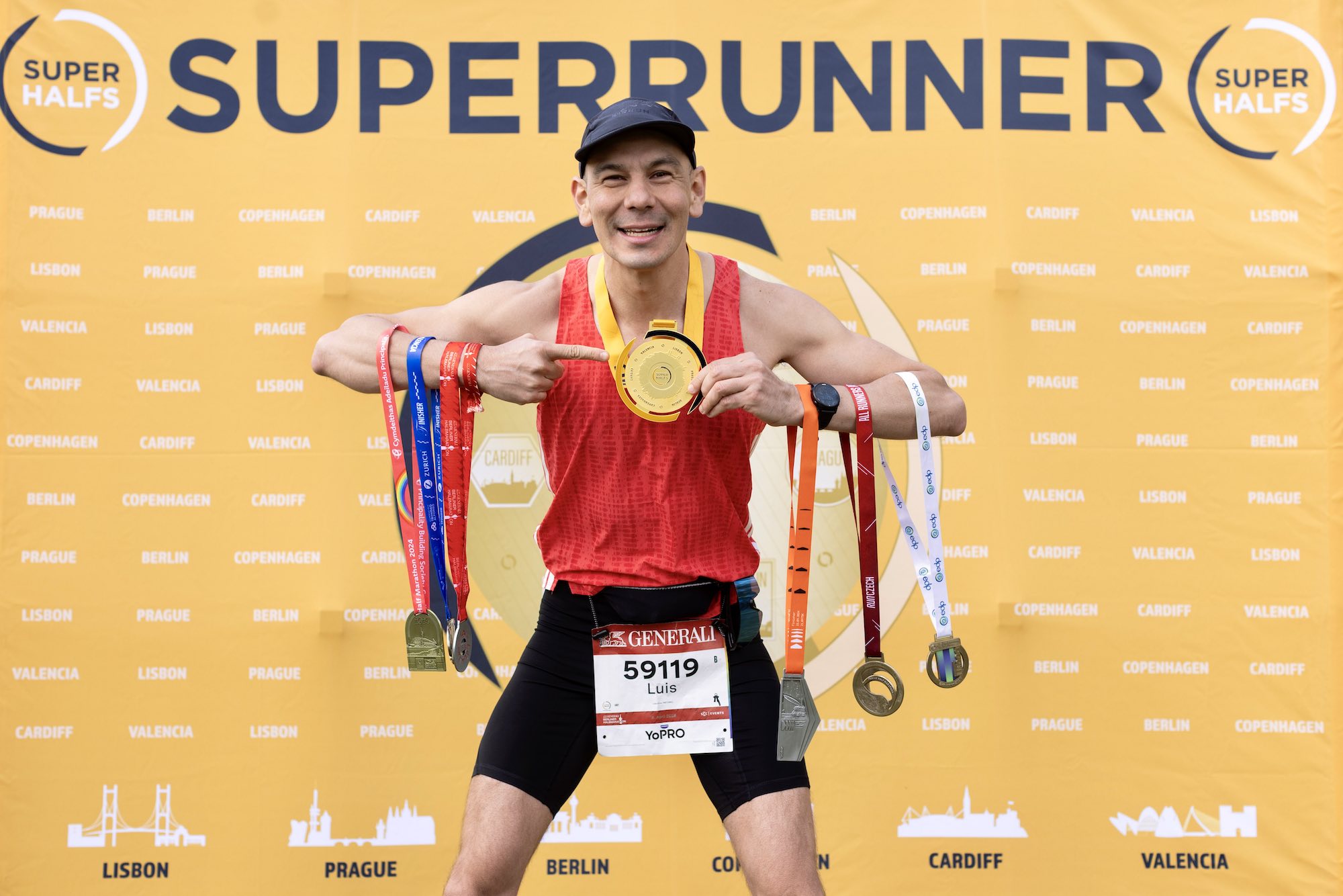 Luis Fernando Orive completa el circuito SuperHalfs y logra una hazaña histórica para Guatemala y Centroamérica