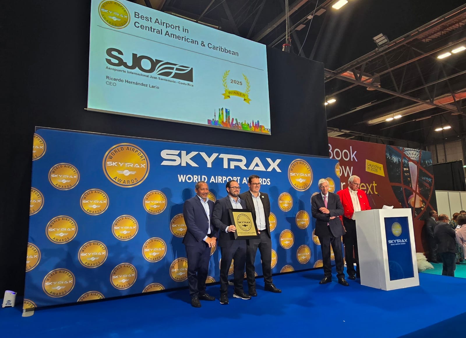 Aeropuerto Juan Santamaría en Costa Rica recibe reconocimiento