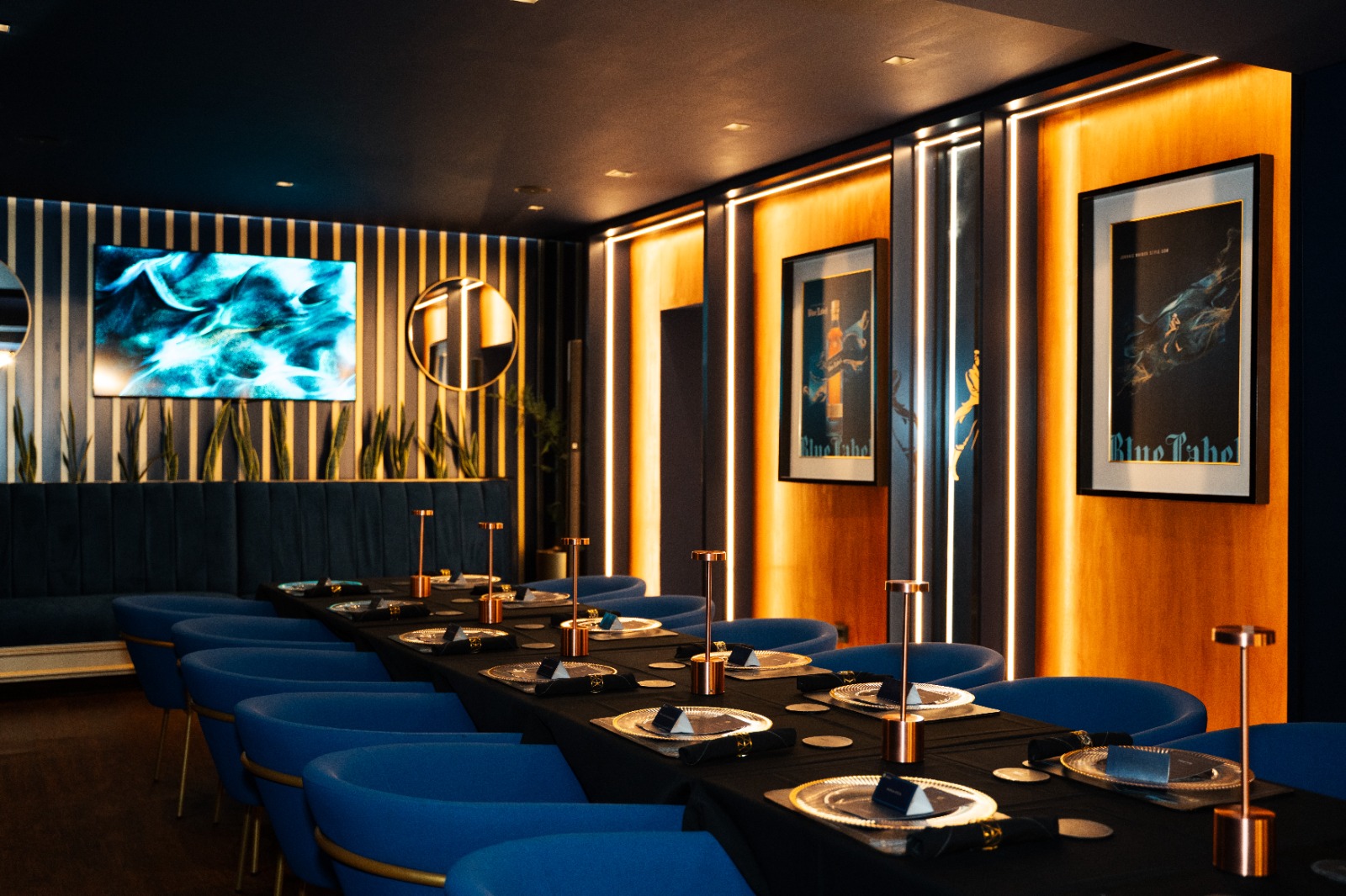 Conozca un nuevo ícono del lujo en Guatemala: The Blue Room una colaboración de Johnnie Walker Blue Label y Montanos