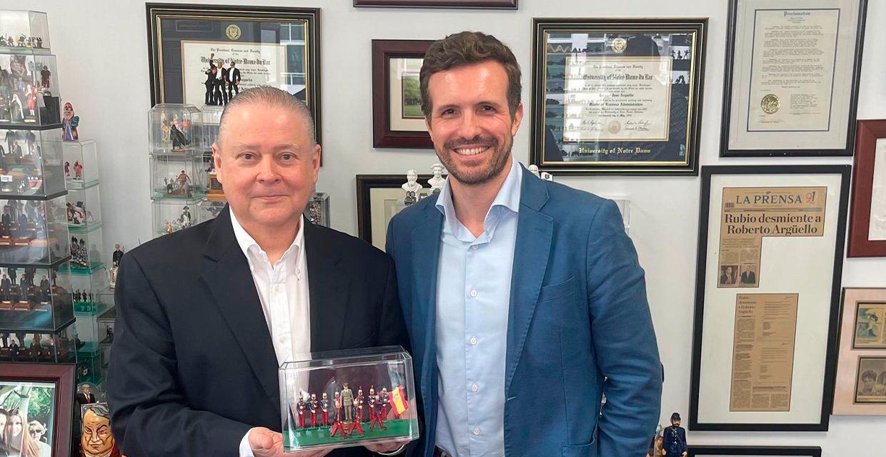 Pablo Casado Blanco visita CEO Advisors en Miami