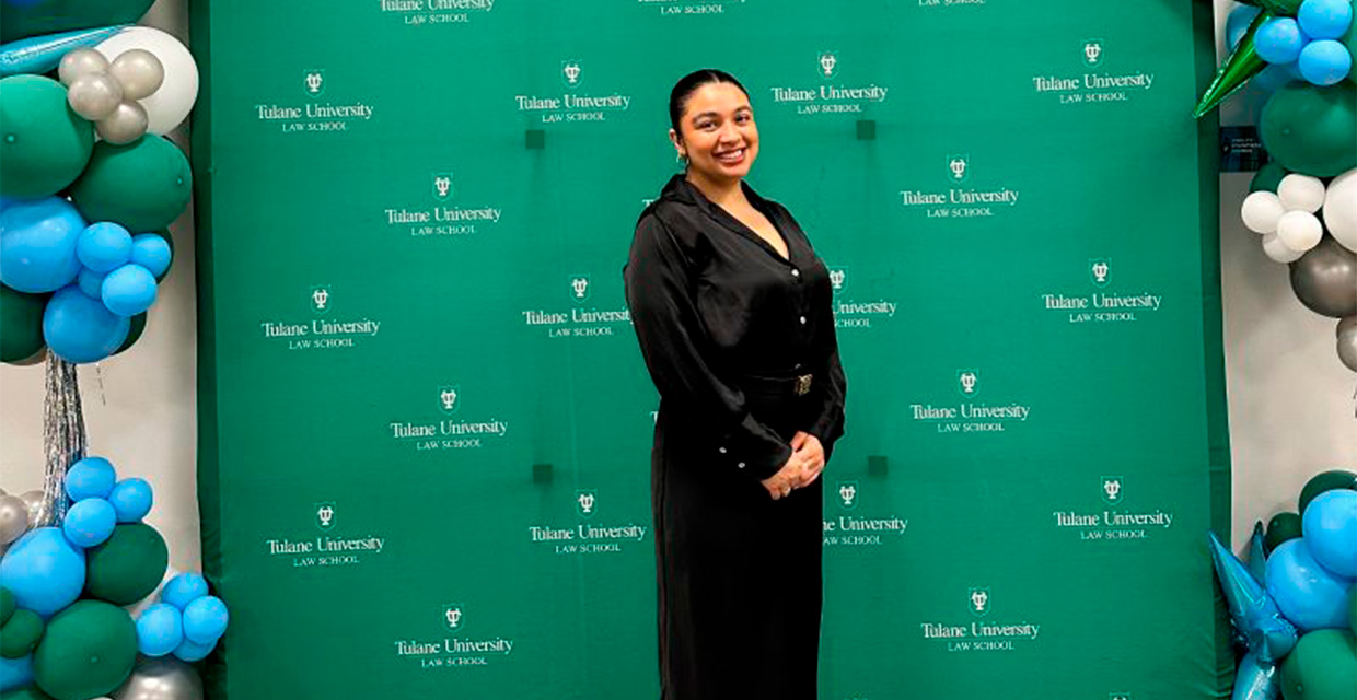 Gabriela Lagos gana competencia Interescolar de la Faculta de Derecho de la Universidad de Tulane