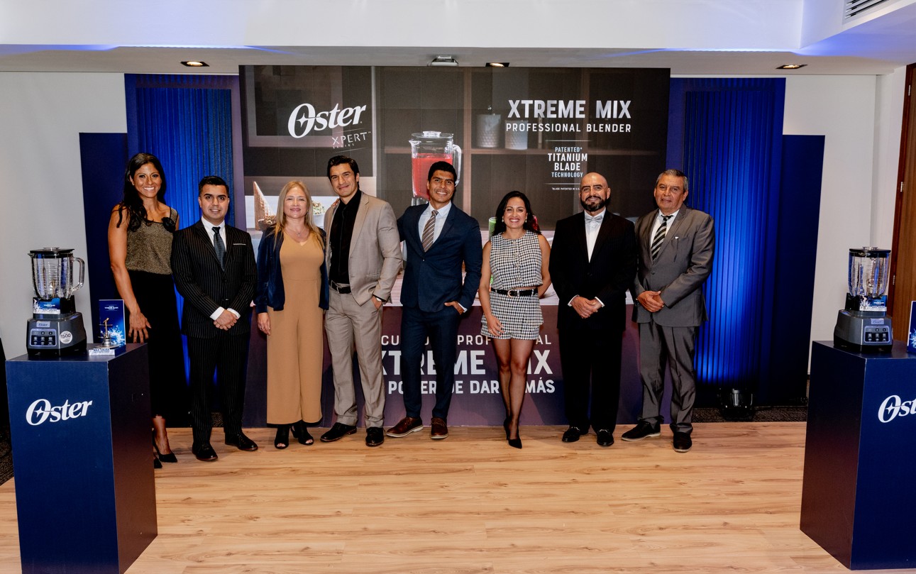Oster presenta la nueva Licuadora Profesional  XTREME MIX en Guatemala