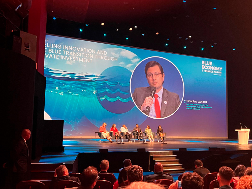 CAF invertirá US$ 2.500 millones para impulsar la economía azul en América Latina y el Caribe