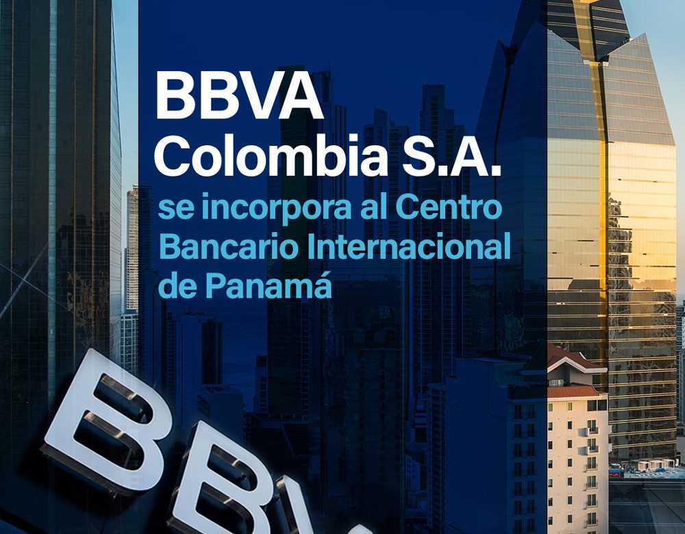 BBVA Colombia S.A. se incorpora al Centro Bancario Internacional de Panamá