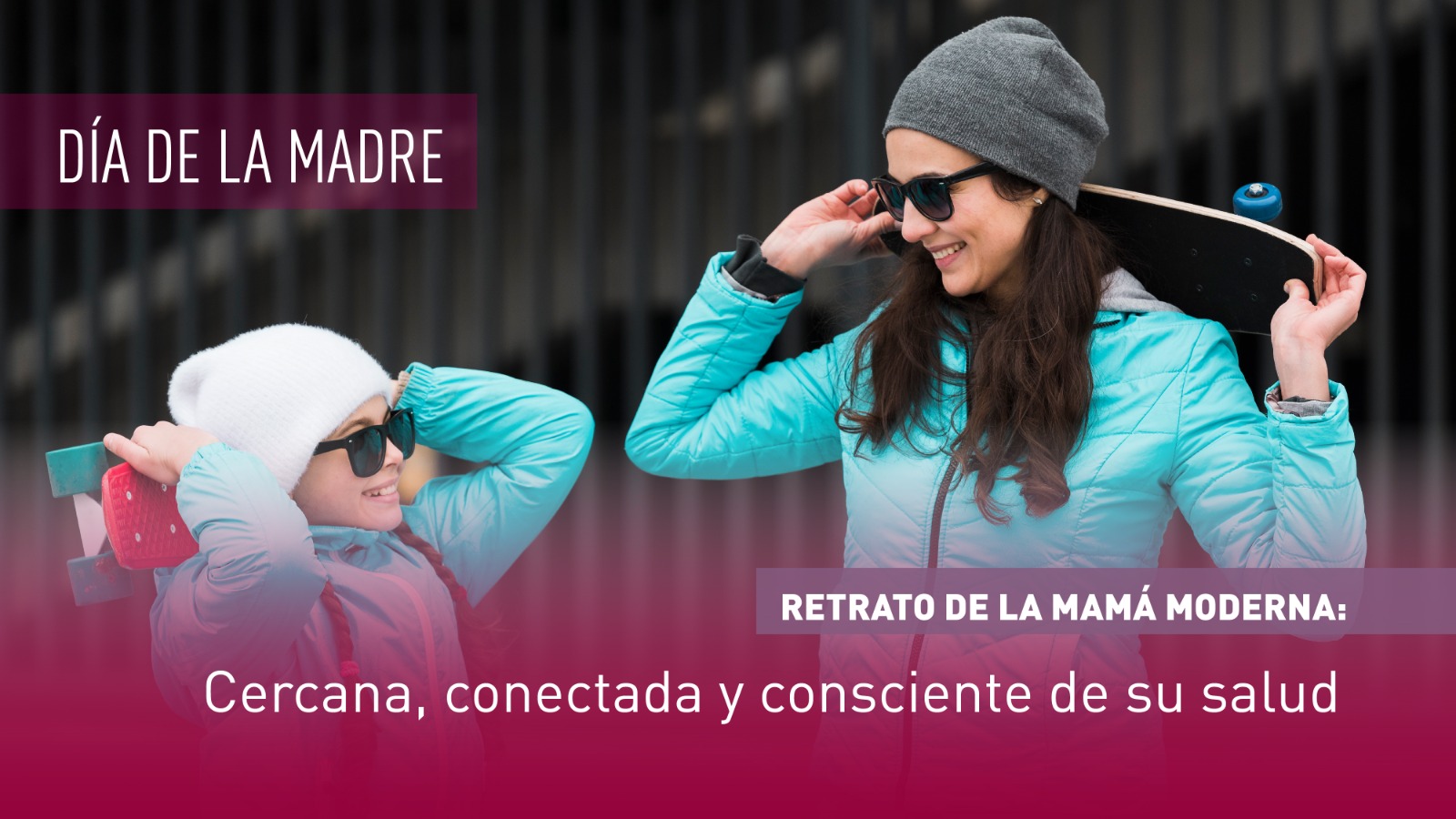 Retrato de la mamá moderna: cercana, conectada y consciente de su salud