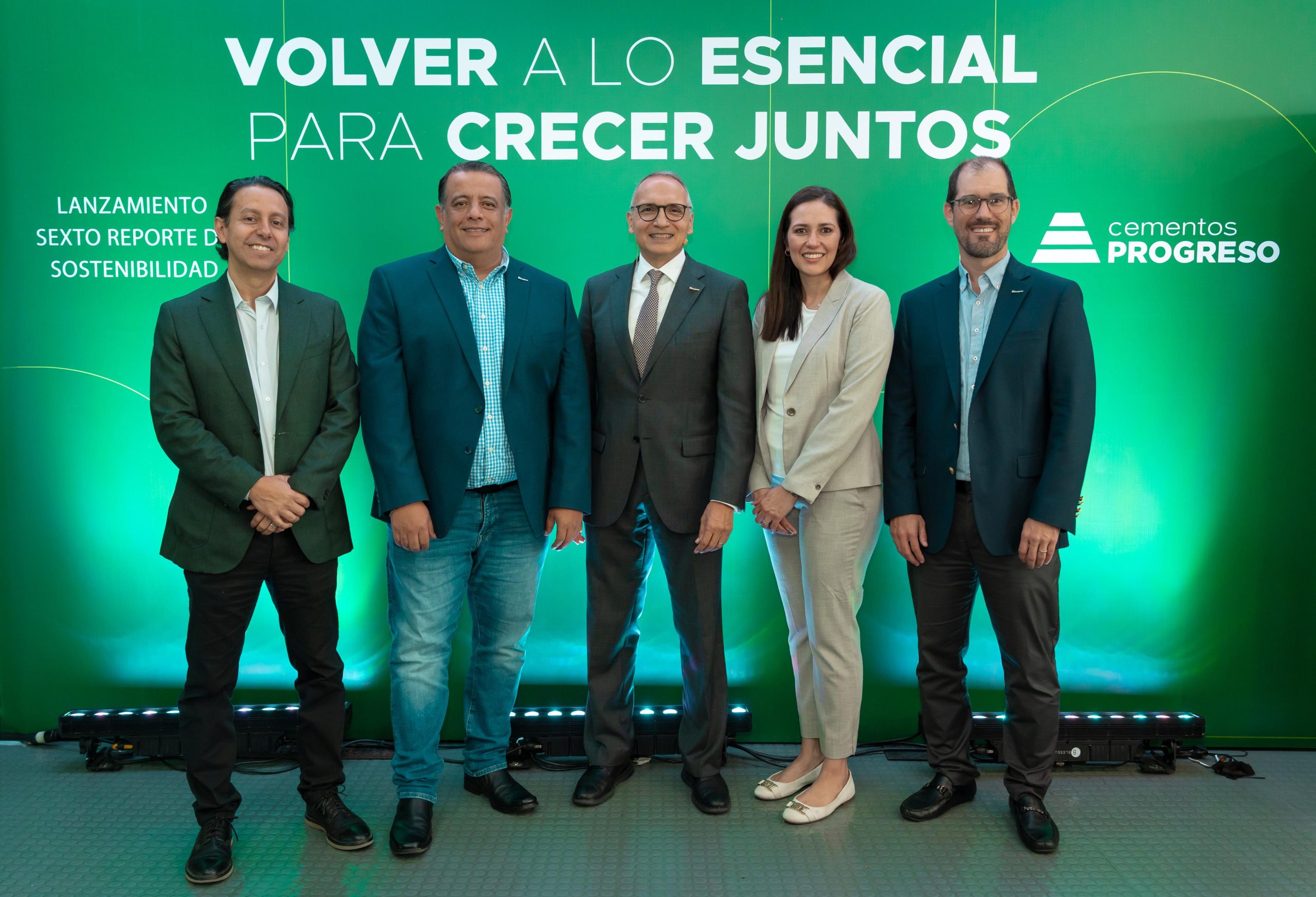 Crecer juntos, desde lo esencial: la apuesta de Cementos Progreso en su sexto reporte de sostenibilidad