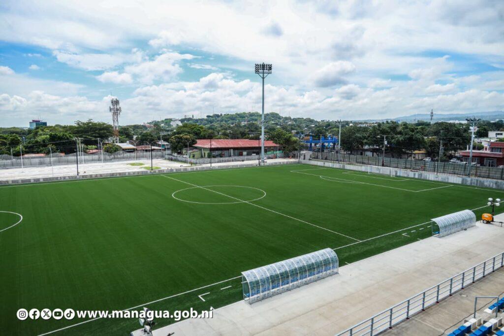Avanza en Nicaragua construcción de nuevo estadio de fútbol