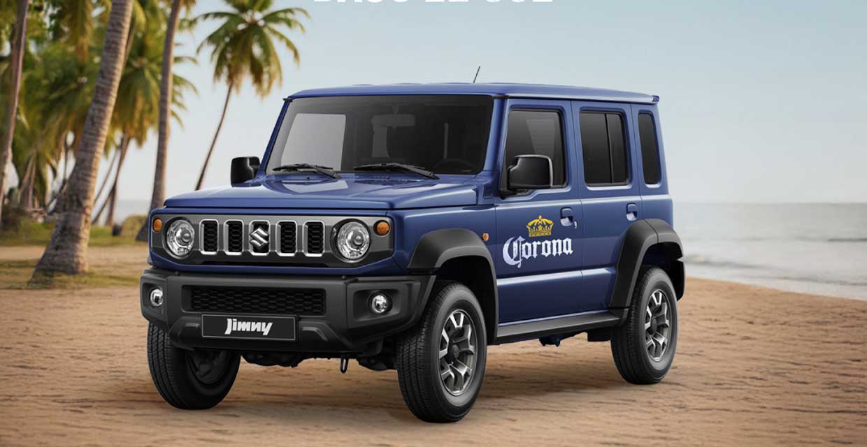 Corona celebra 100 años bajo el sol con una promoción que le regala un carro nuevo