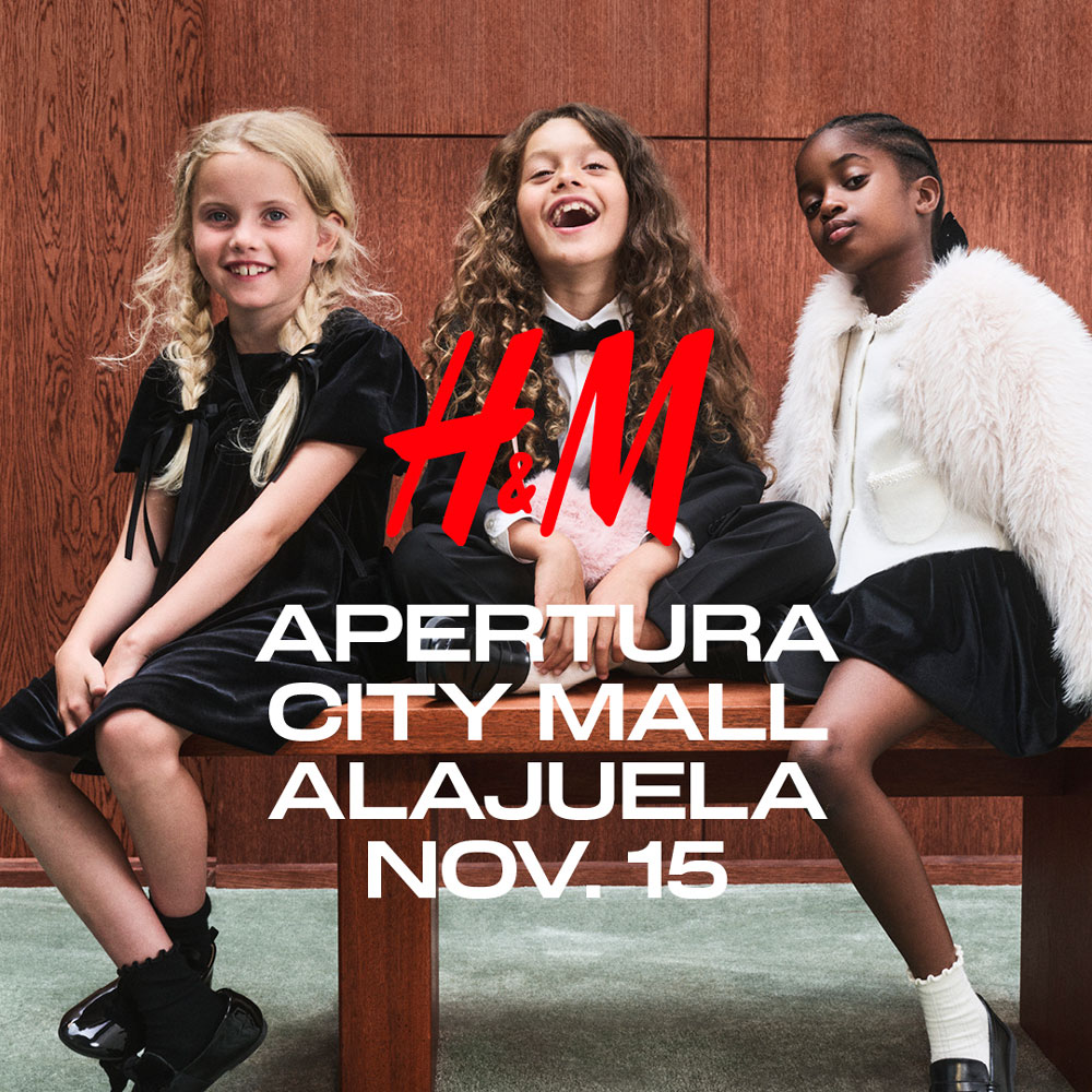 Costa Rica: H&M abrirá en City Mall Alajuela en noviembre