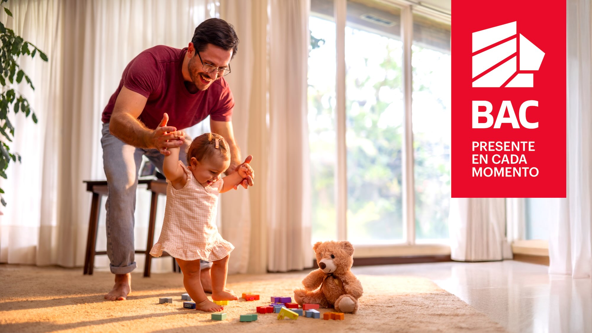 BAC lanza su slogan: “Presente en cada momento”