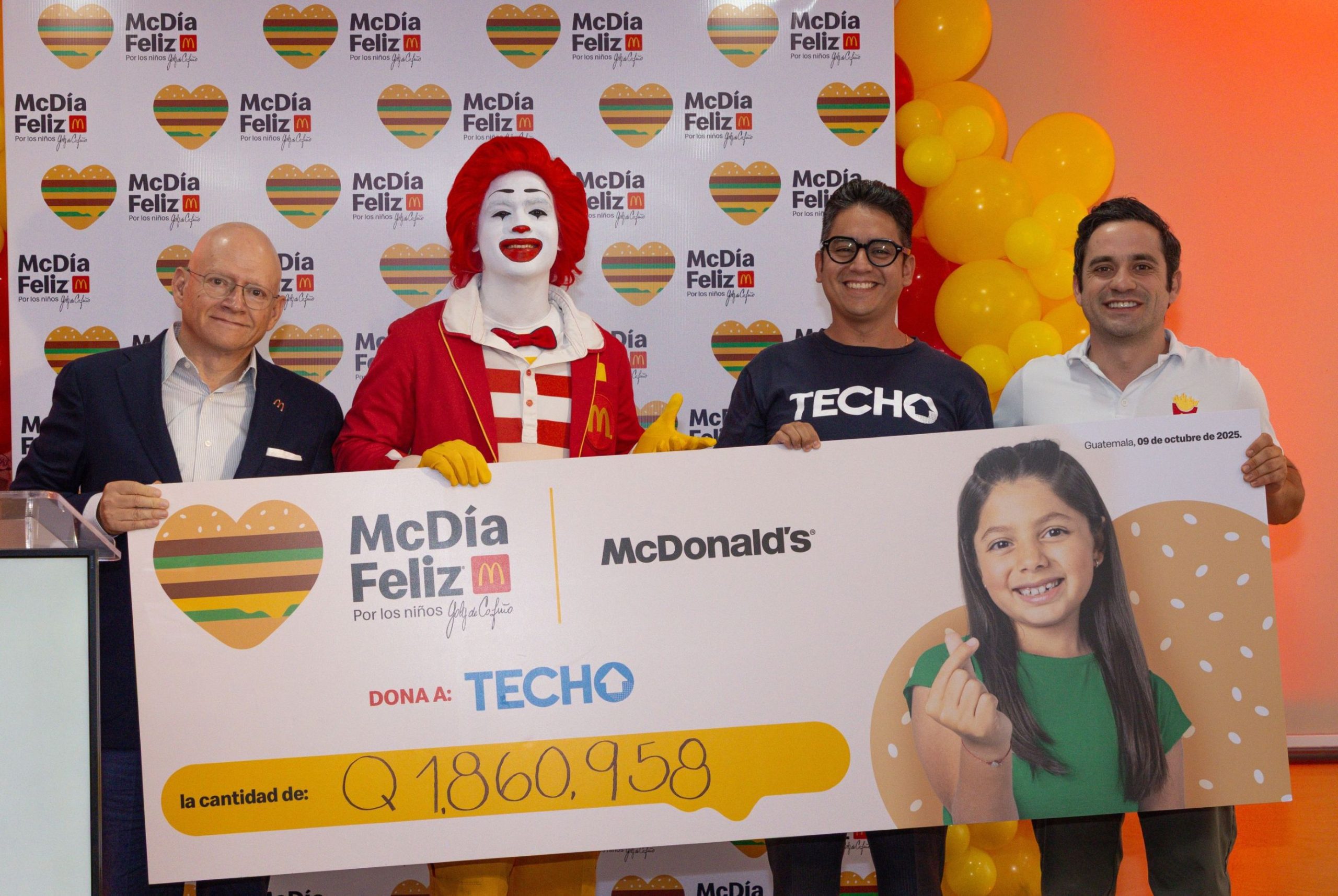 Guatemala: McDonald’s entrega donativos del McDía Feliz 2025 convirtiendo 400 206 Big Mac en sonrisas