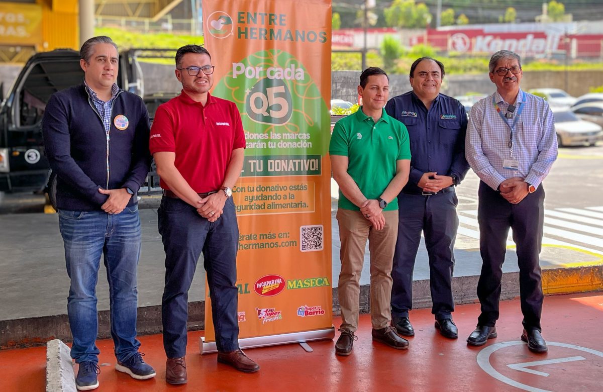 “Entre hermanos”: una campaña que une a Guatemala para combatir el hambre