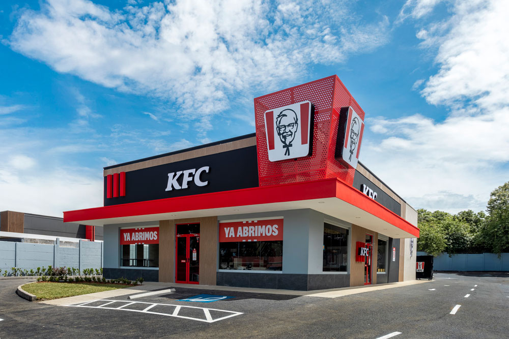 Con más de US$45 millones en inversión y 825 empleos, KFC celebra 55 años en Costa Rica