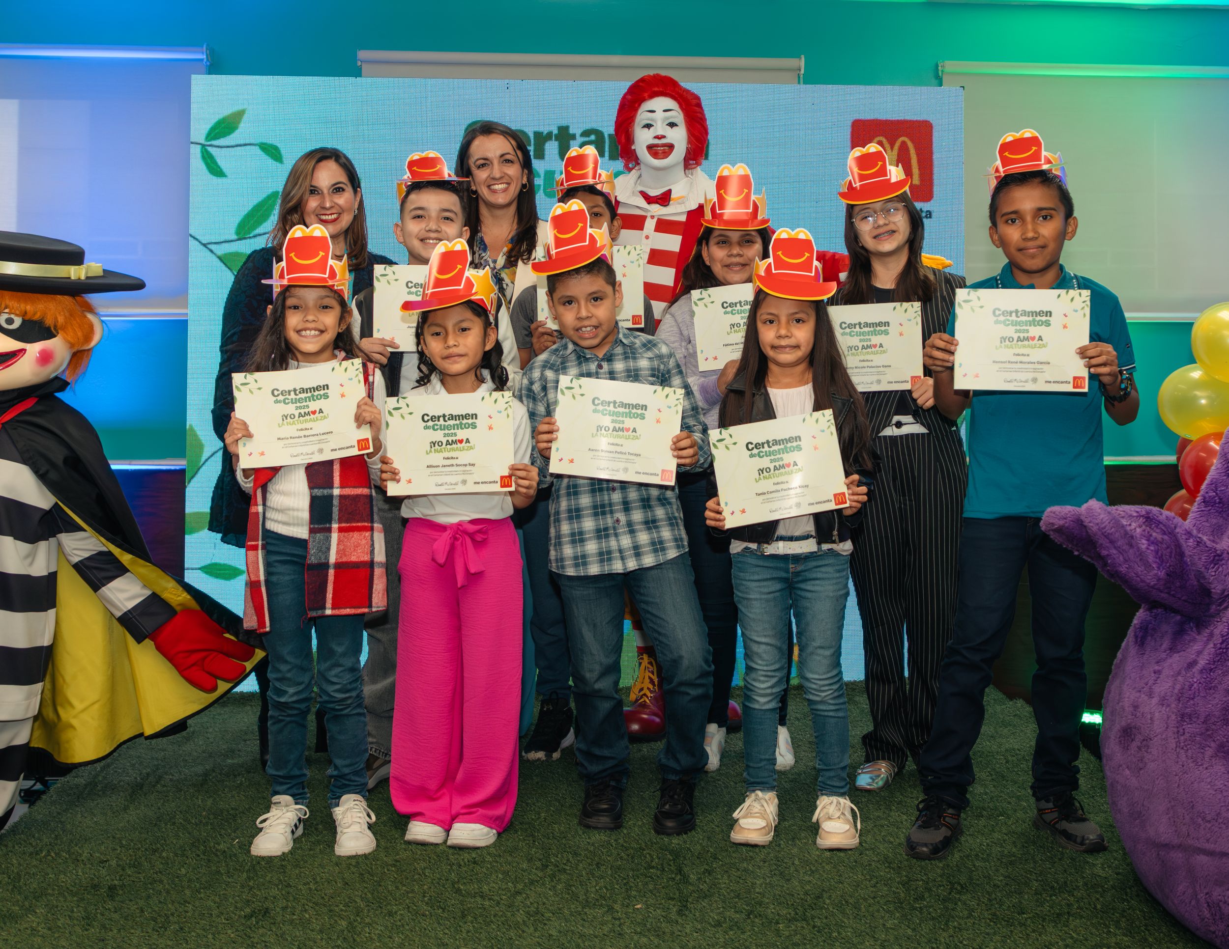 Guatemala: McDonald’s celebra la creatividad de los niños con el Certamen de Cuentos y el Certamen de Dibujo