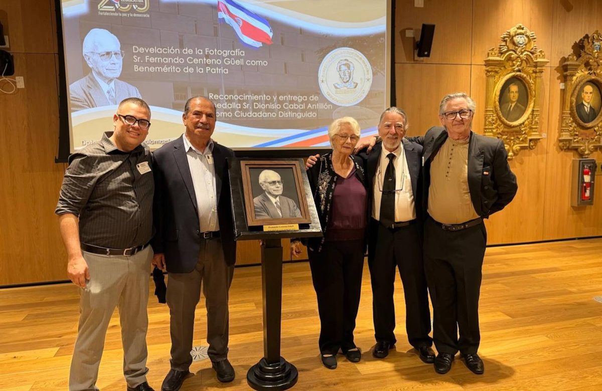 Costa Rica honra al pionero de la enseñanza especial: develan retrato del Benemérito de la Patria, Fernando Centeno Güell