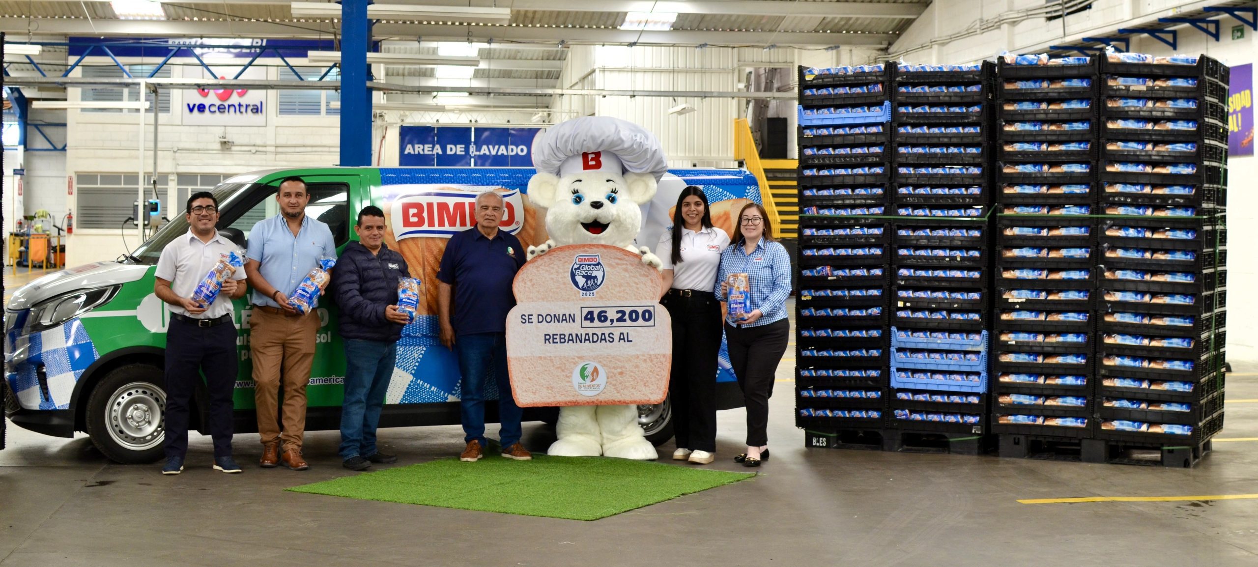 Bimbo Global Race en Guatemala contribuyó con la seguridad alimentaria del país.