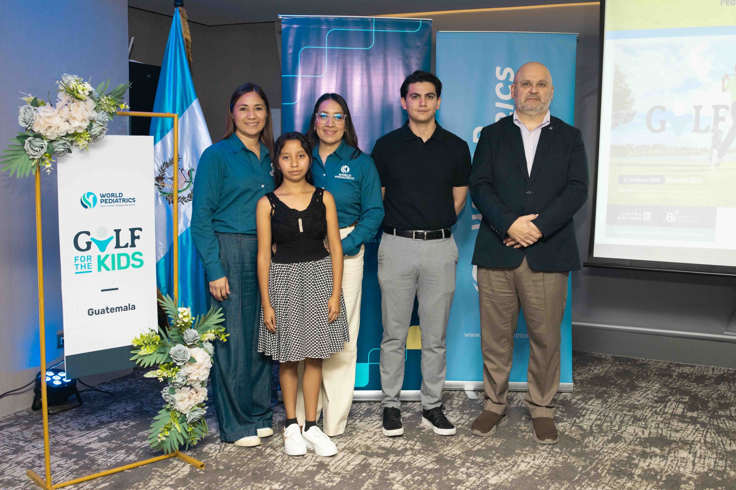 World Pediatrics organiza primer torneo «Golf for the Kids» para financiar cirugías pediátricas urgentes en Guatemala