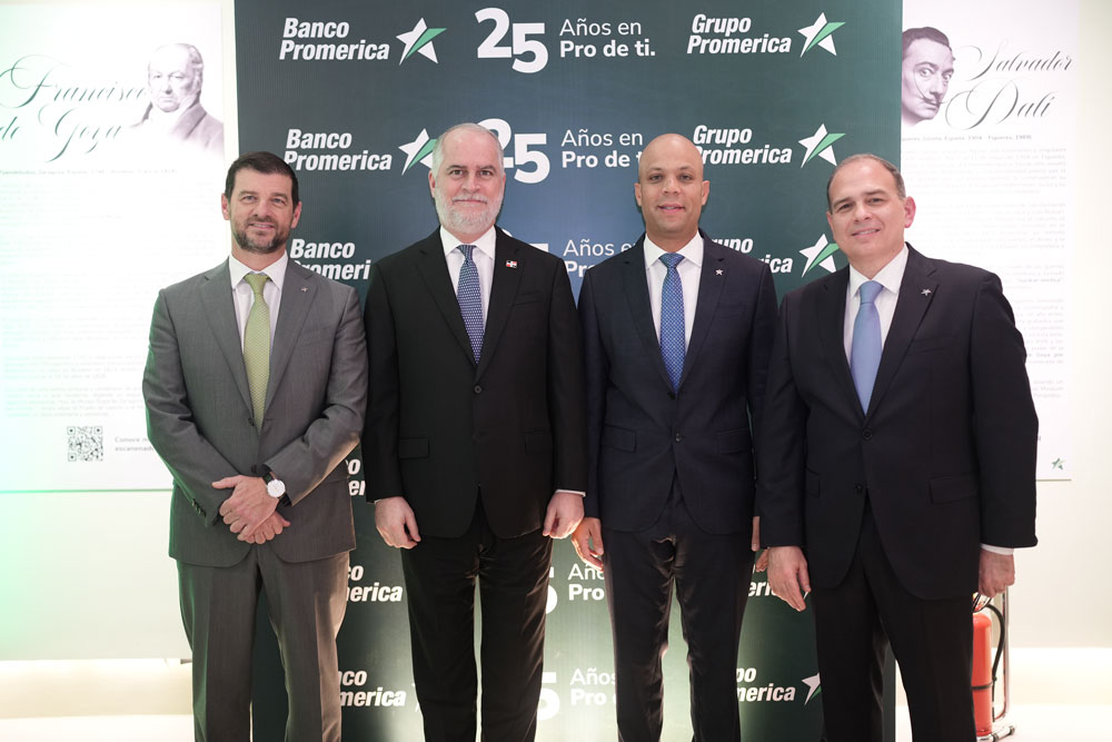 Banco Promerica República Dominicana celebra 25 años de compromiso, crecimiento y transformación con la exposición “Los Caprichos de Goya y Dalí”