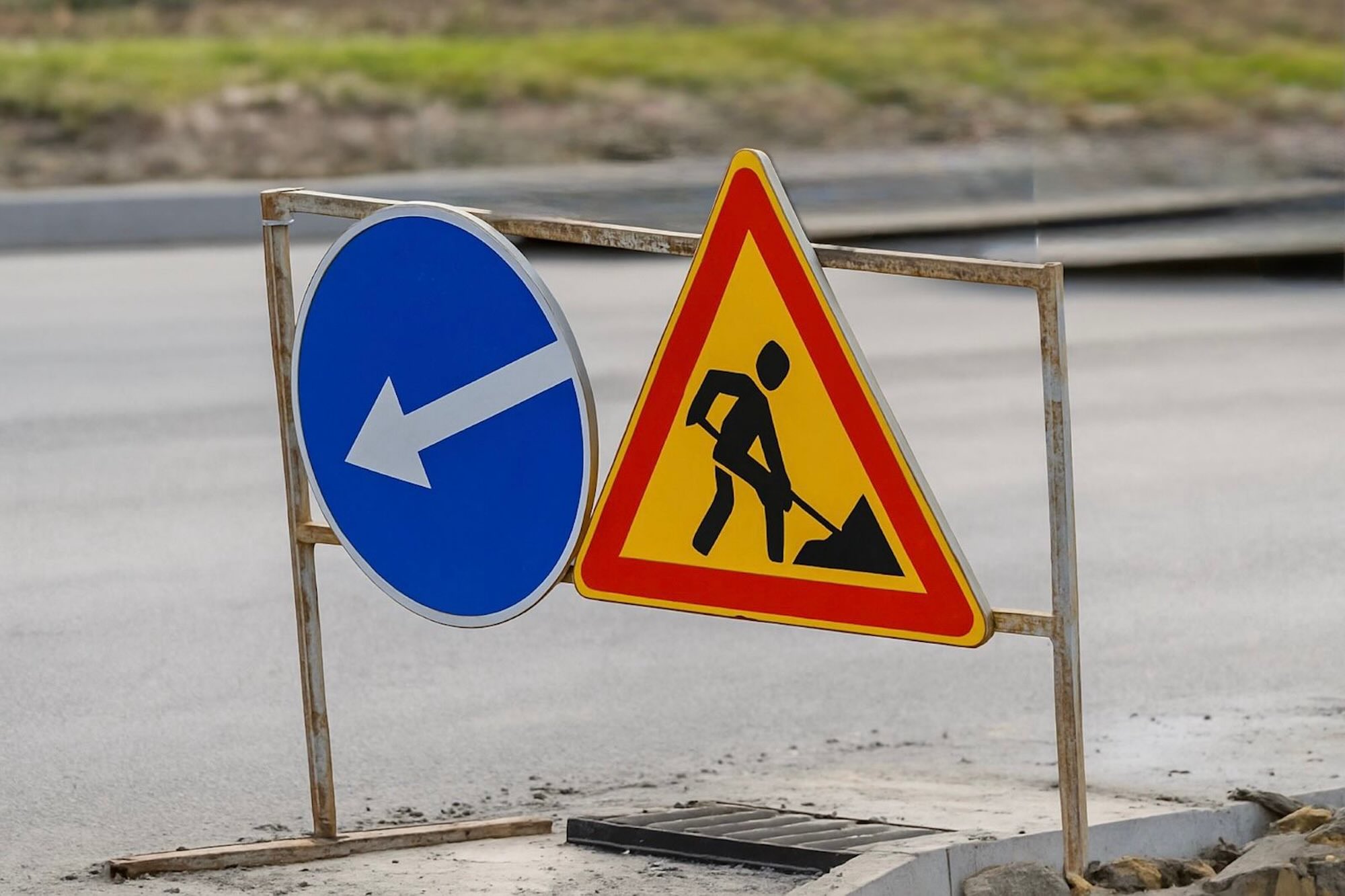 ¿Pintando el borde de los hoyos? 