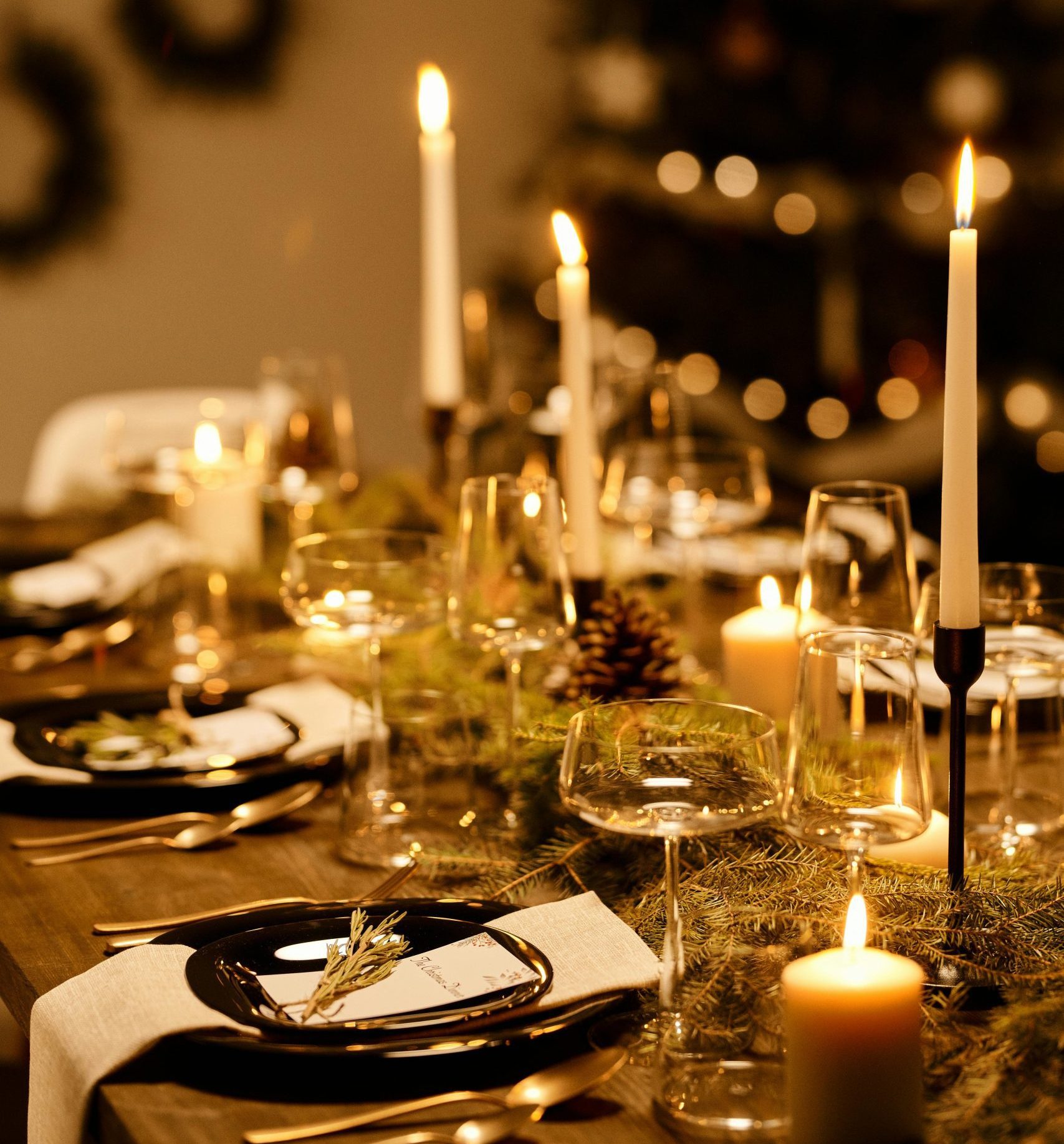 Consejos para armar una mesa inolvidable para la cena de Navidad y Año Nuevo