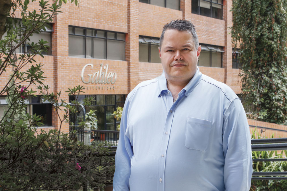 Jean Paul Suger Castillo, vicerrector administrativo de Universidad Galileo