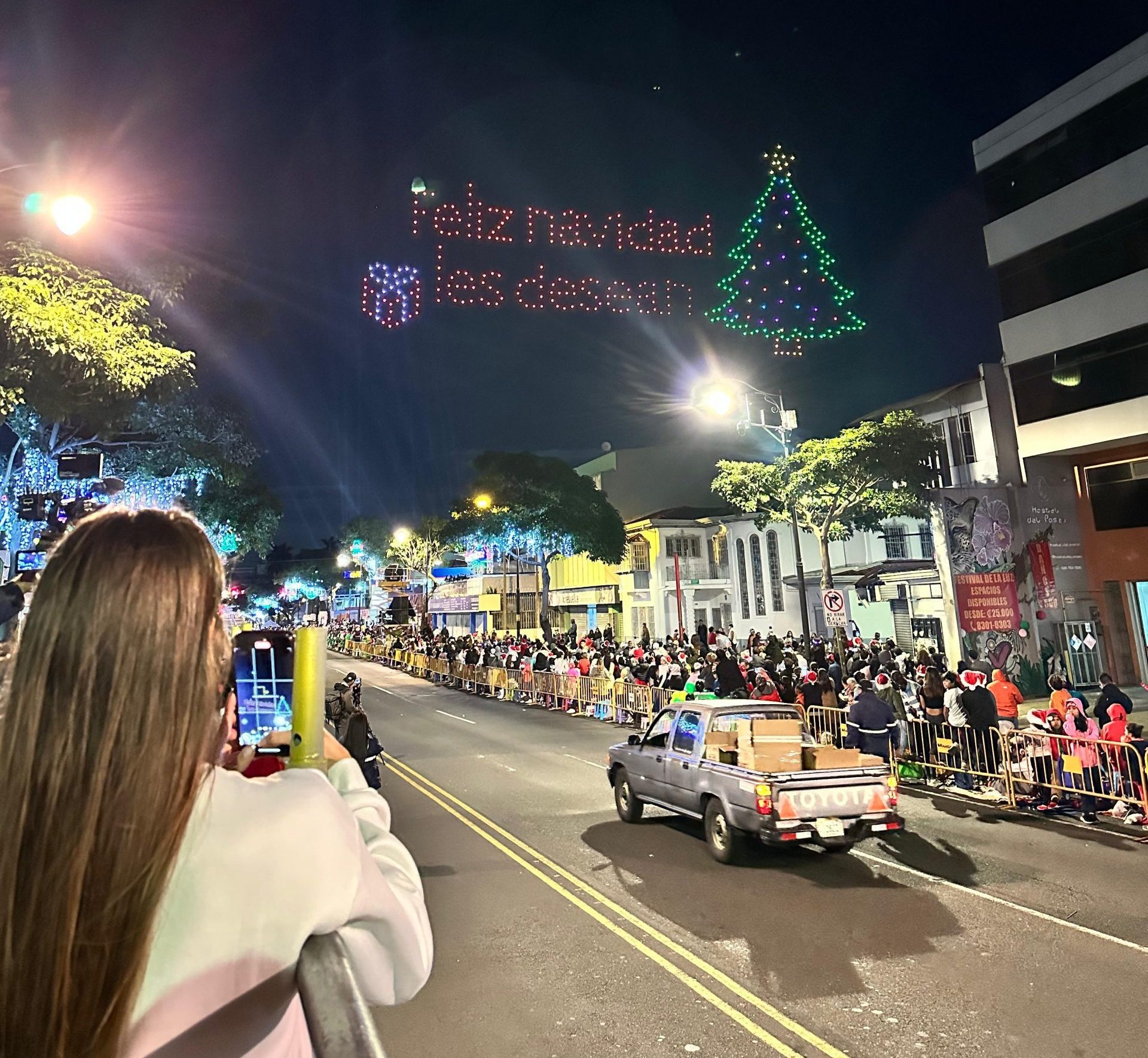 Costa Rica: Mil drones con tecnología de punta iluminarán el Festival de la Luz