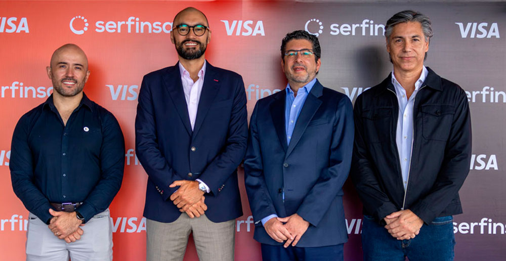 Serfinsa y Visa se unen para dinamizar el sistema financiero y transformar la forma en que Centroamérica paga, cobra y crece