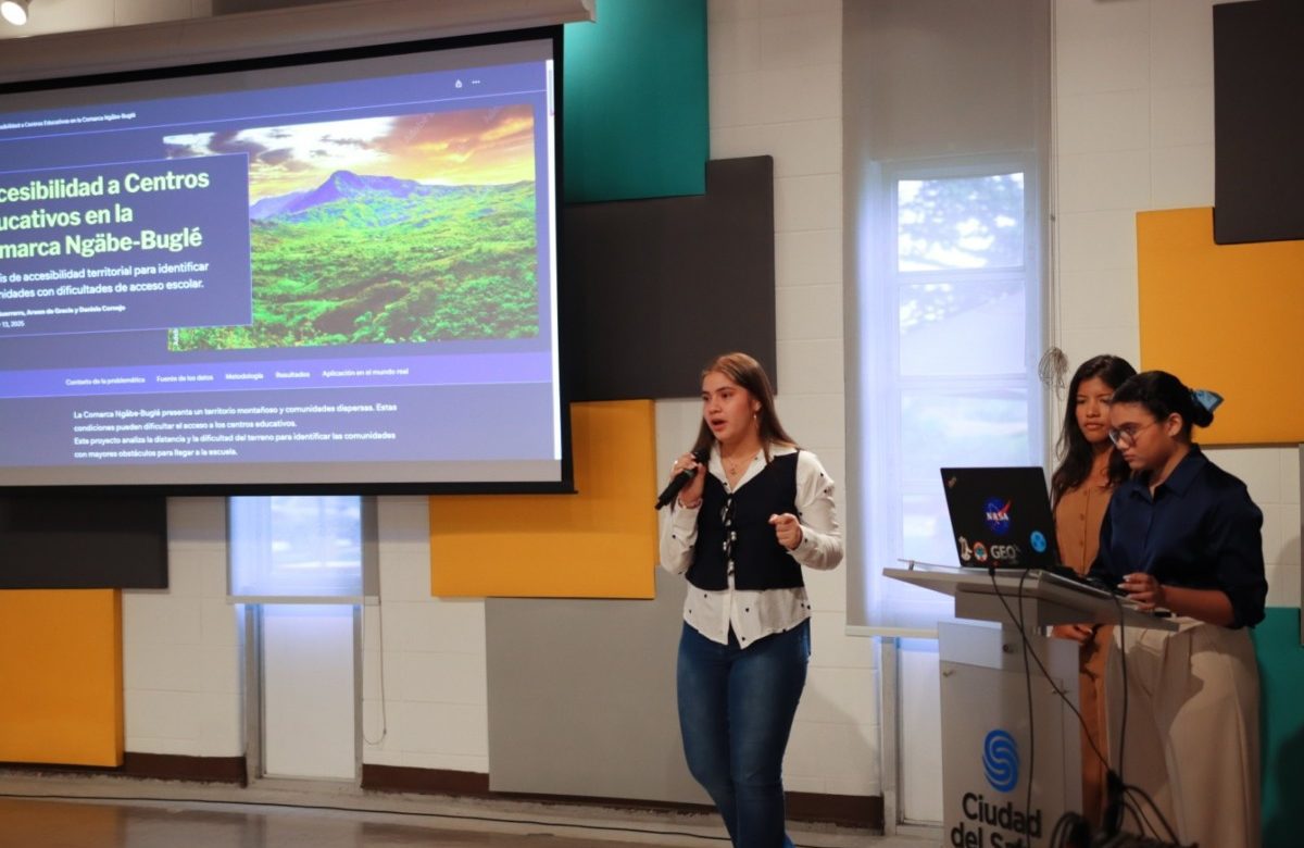 Jóvenes crean 20 proyectos geoespaciales sobre gestión urbana y sostenibilidad en Panamá