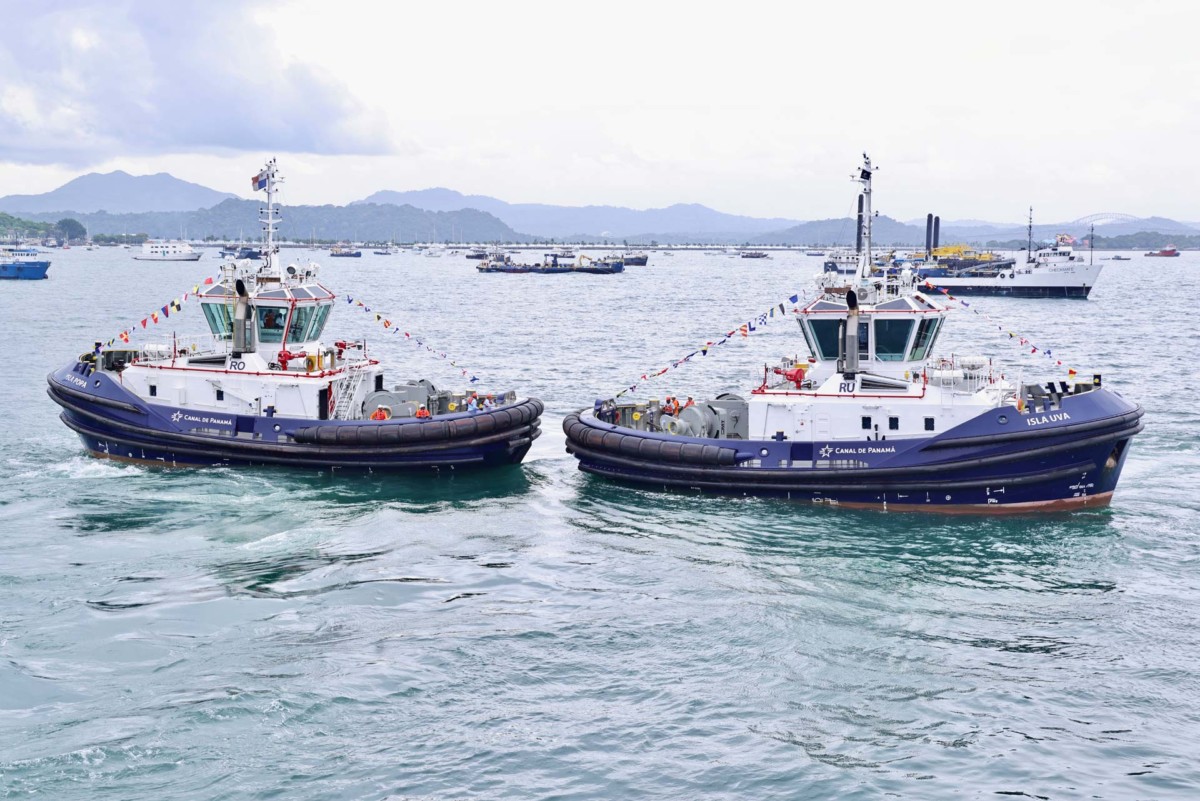 Canal de Panamá suma dos remolcadores de última generación a su flota