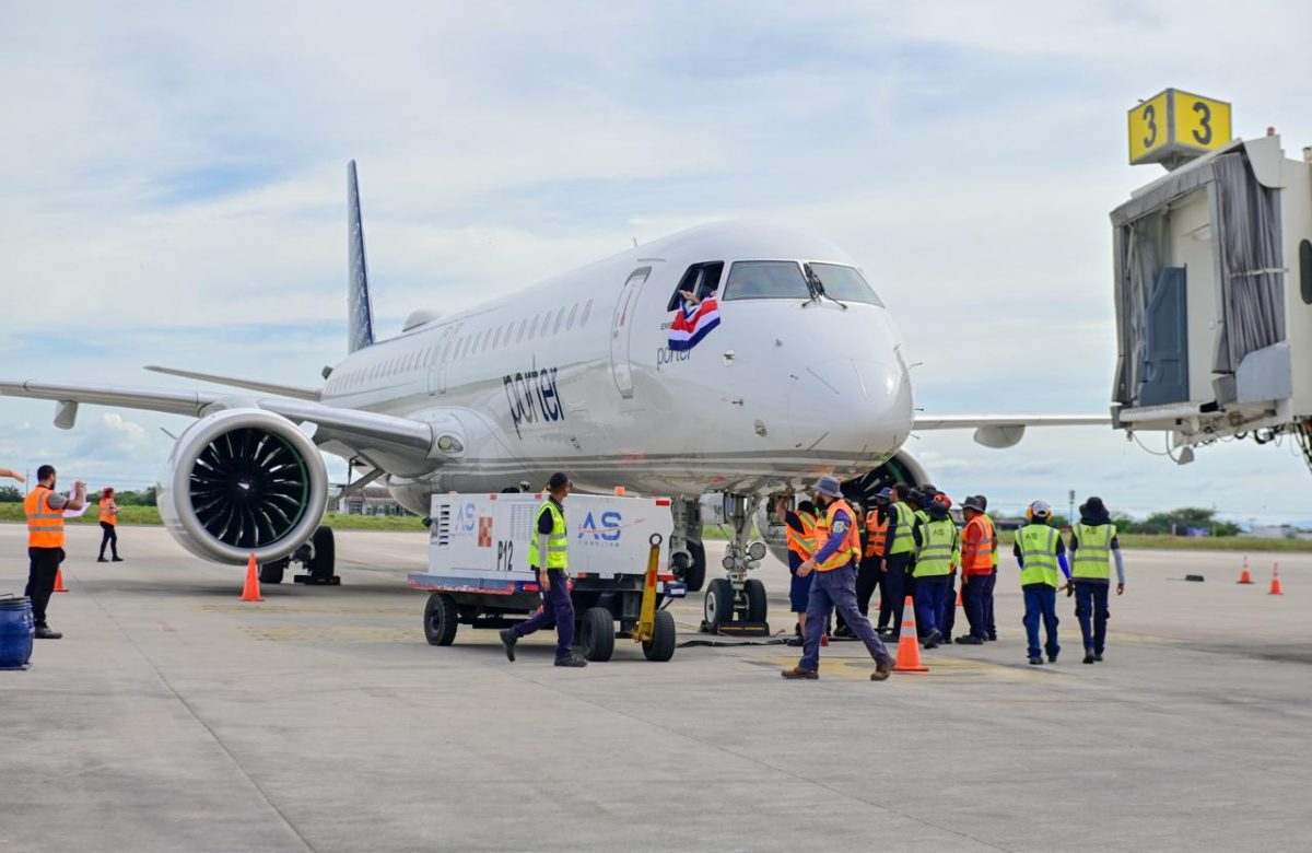 Costa Rica: Porter Airlines ofrecerá vuelos todo el año hacia Guanacaste Aeropuerto