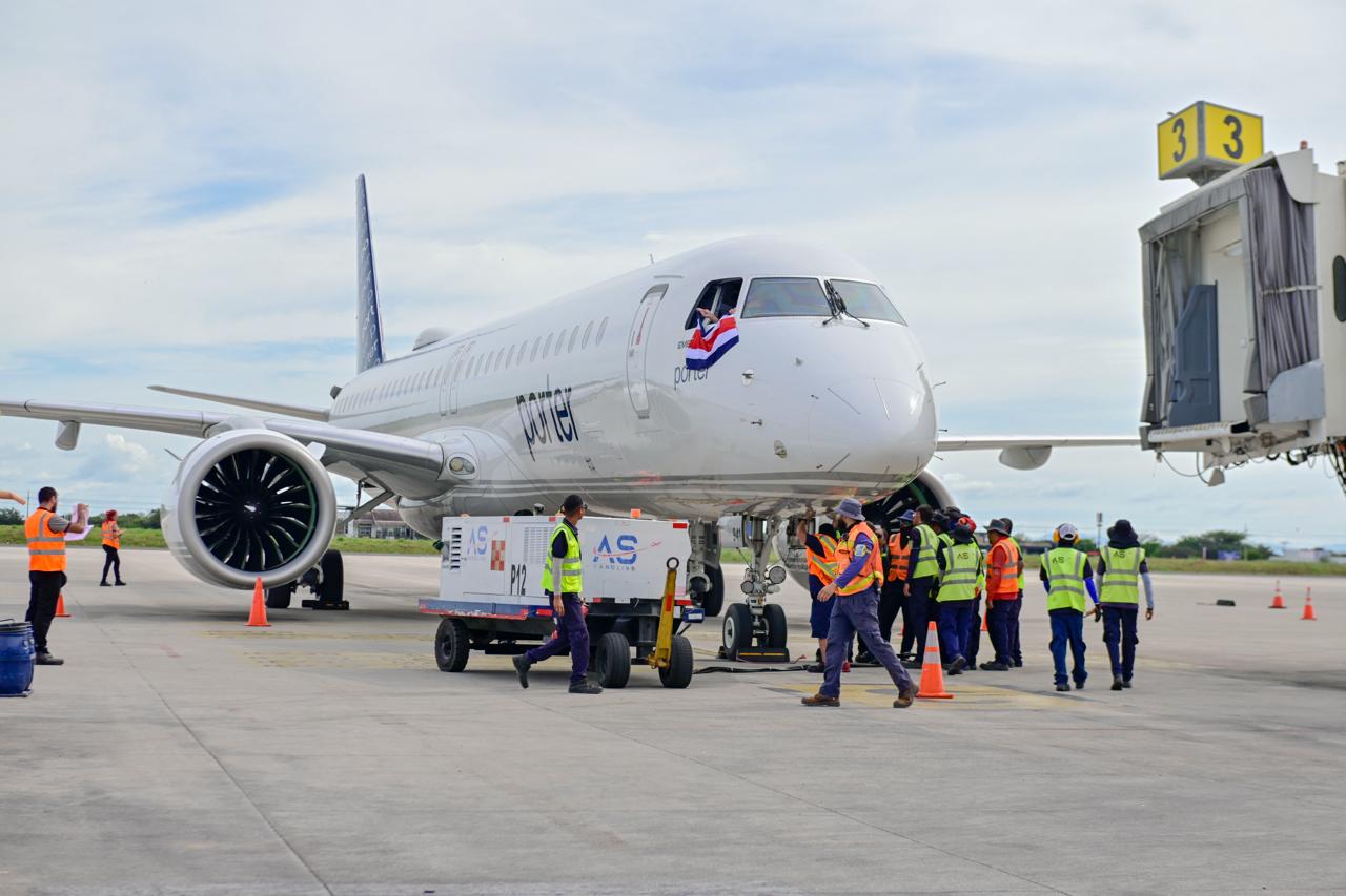 Costa Rica: Porter Airlines ofrecerá vuelos todo el año hacia Guanacaste Aeropuerto