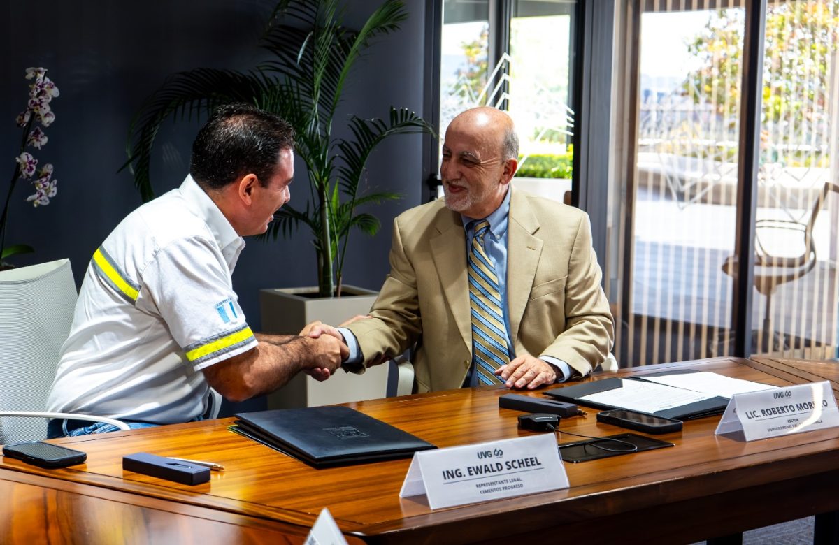 Cementos Progreso y UVG impulsan sostenibilidad en Guatemala